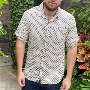 Short sleeve  button up Jachs brand shirt